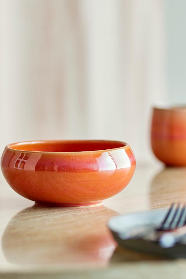 Bloomingville Roselyn Bowl, Rose, Stoneware