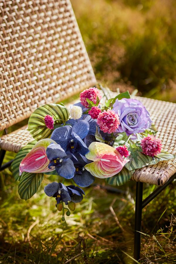 Bloomingville Vallone Lounge Chair, Nature, Polyrattan