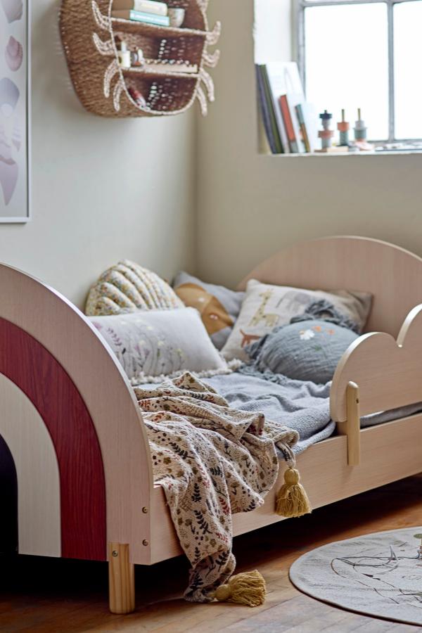 Bloomingville Mini Charli Bed, Brown, MDF