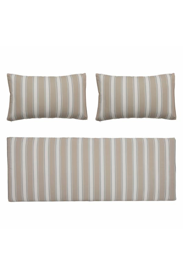 Bloomingville Mundo Cushion Cover (No filler), Green, Polyester