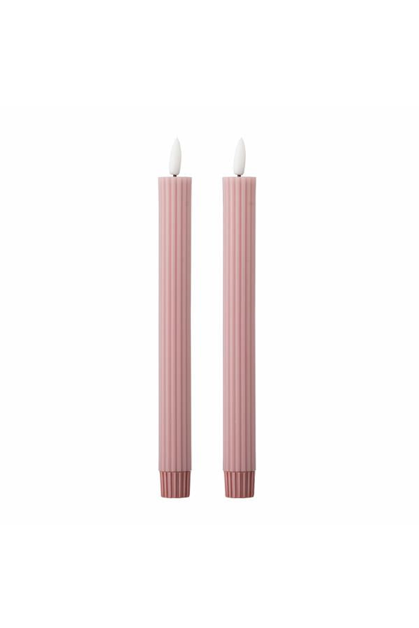 Bloomingville Ponza LED Candle, Rose, Paraffin