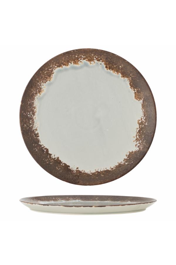 Bloomingville Paula Plate, Brown, Stoneware