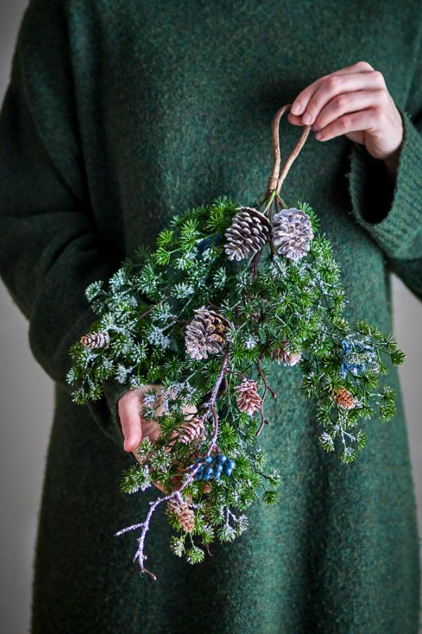 Bloomingville Cedar Deco, Green, Artificial Flowers