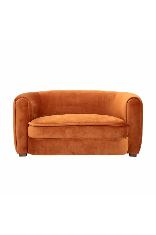 Creative Collection Malala Sofa, Orange, Polyester