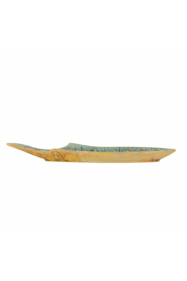 Creative Collection Hadden Serving Plate, Green, Stoneware