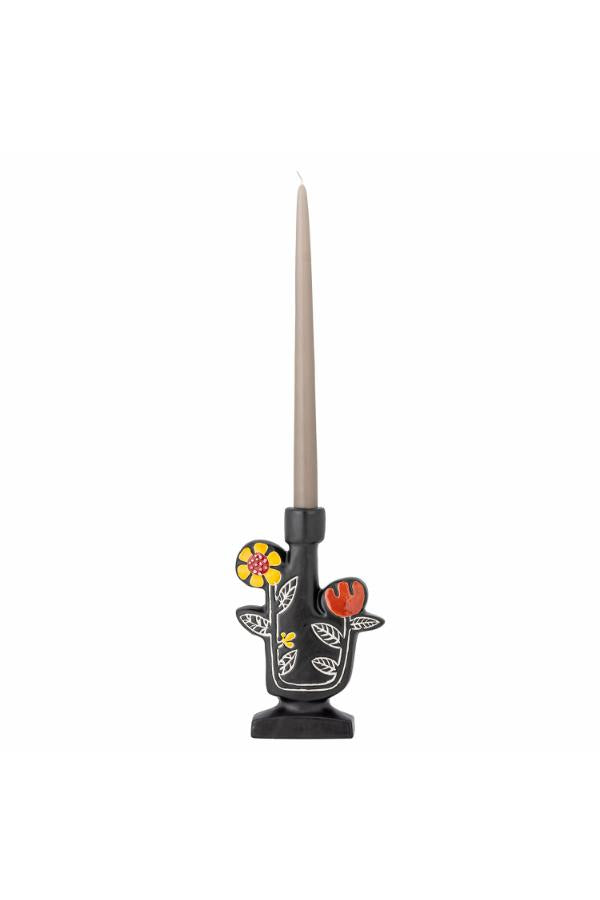 Bloomingville Vivielle Candle Holder, Multi, Stoneware