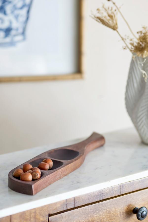Creative Collection Thorun Bowl, Brown, Mango