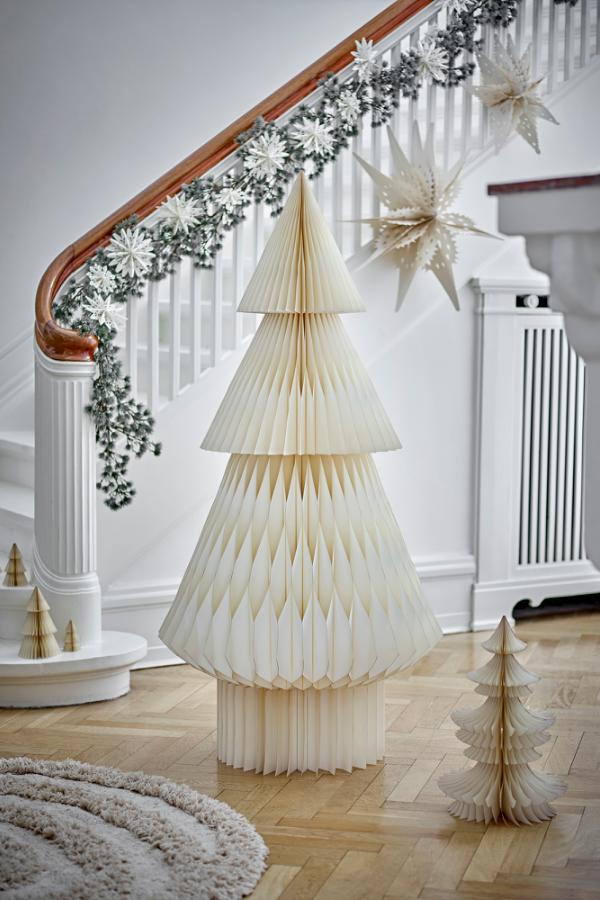 Bloomingville Milan Deco Tree, White, FSC®Mix, Paper