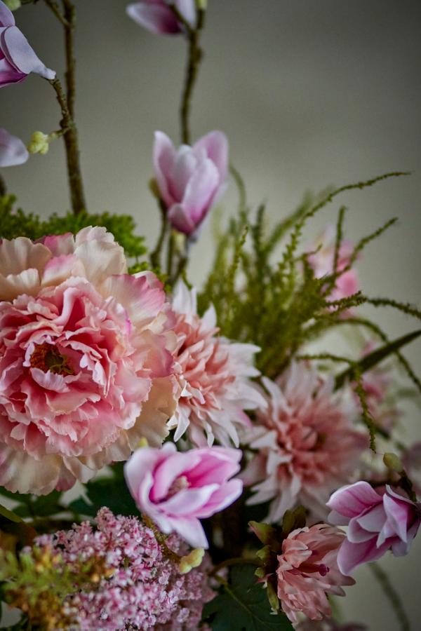 Bloomingville Breeze Bouquet, Rose, Artificial Flowers