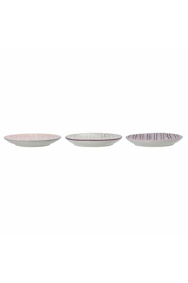 Bloomingville Maya Plate, Multi, Stoneware