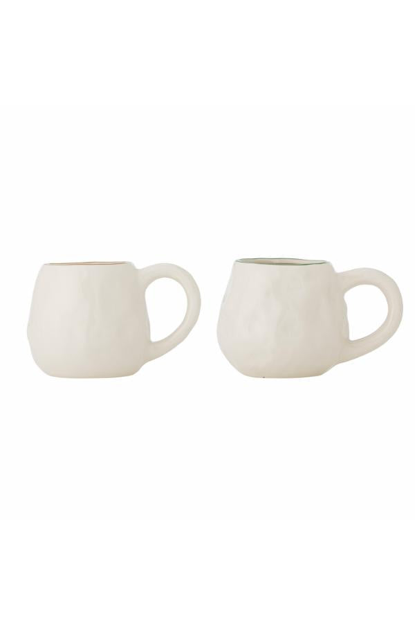 Bloomingville Ryne Mug, White, Stoneware