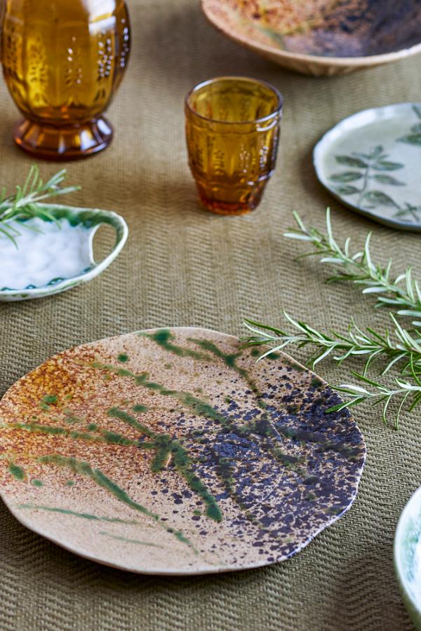 Creative Collection Larken Plate, Multi, Stoneware