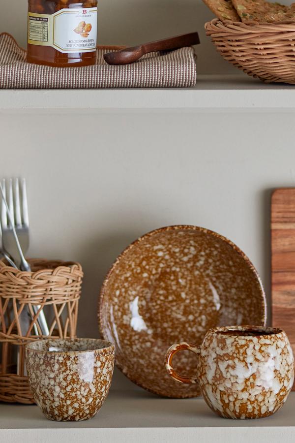 Bloomingville Paula Bowl, Brown, Stoneware