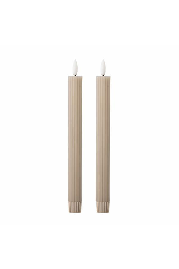 Bloomingville Ponza LED Candle, Nature, Paraffin