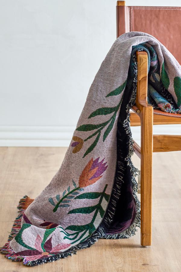 Creative Collection Yash Throw, Multi, Recycled Cotton