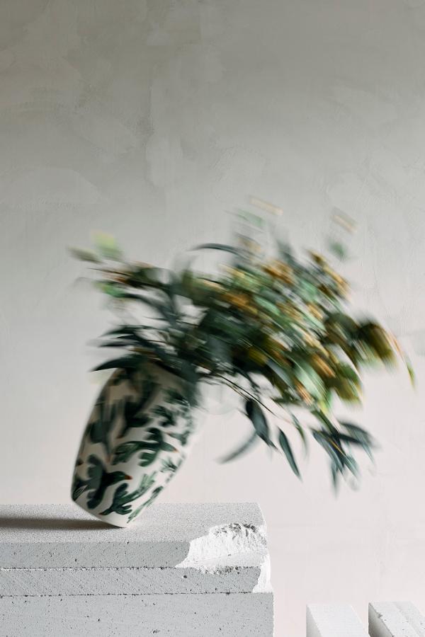 Bloomingville Birdliva Vase, Multi, Stoneware