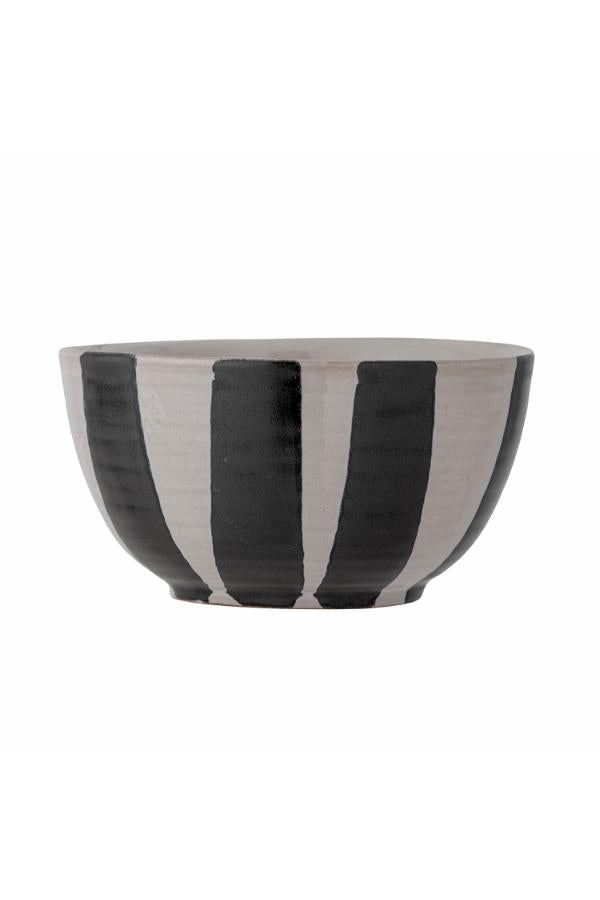 Bloomingville Serina Bowl, Black, Stoneware
