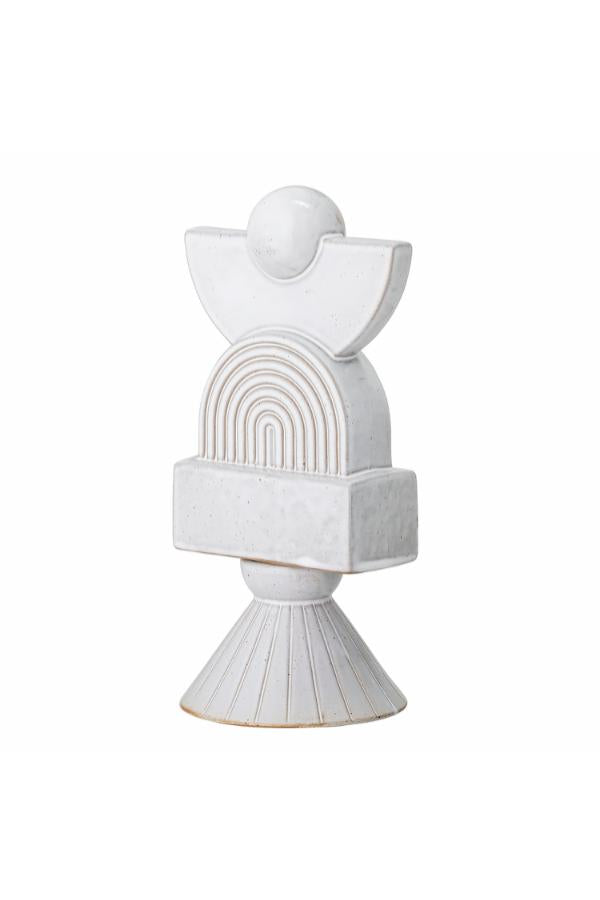 Bloomingville Beatrice Deco, White, Stoneware