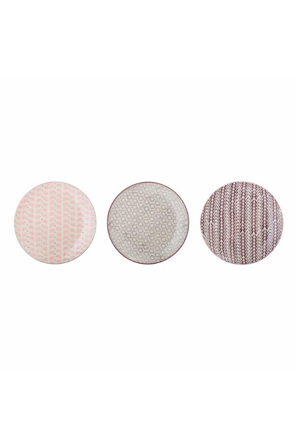Bloomingville Maya Plate, Multi, Stoneware