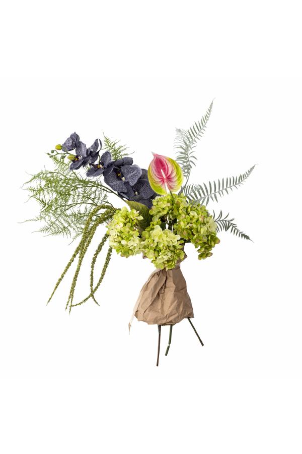Bloomingville Poetry Bouquet, Green, Artificial Flowers
