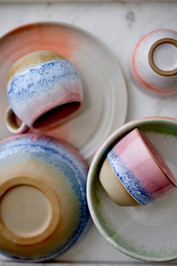 Bloomingville Paula Cup, Rose, Stoneware