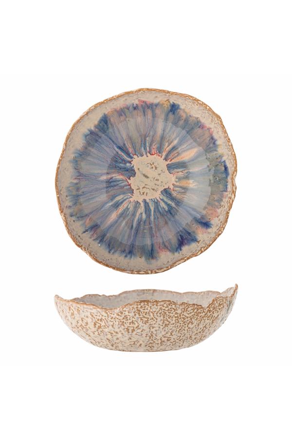 Bloomingville Amalia Bowl, Blue, Stoneware
