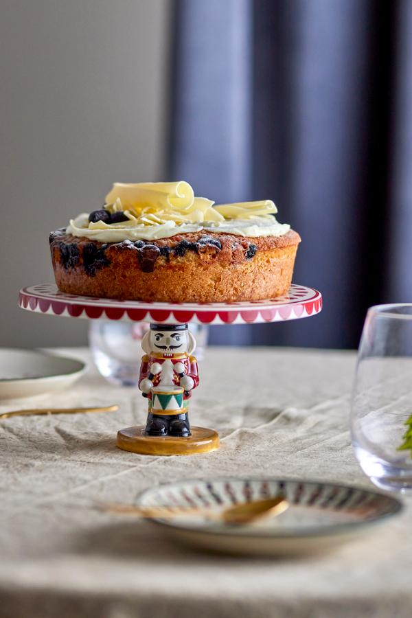 Bloomingville Jolly Cake Tray, Multi, Stoneware