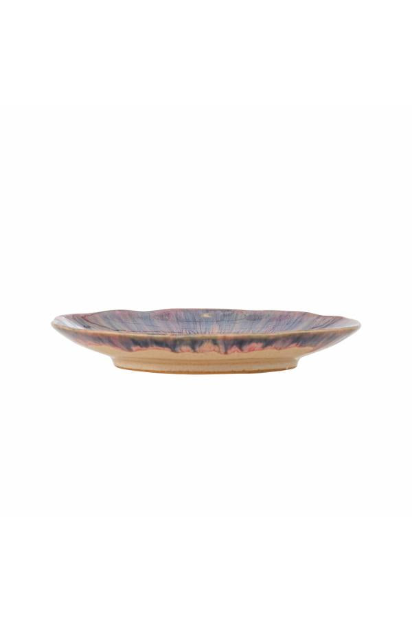 Bloomingville Imogen Plate, Multi, Stoneware