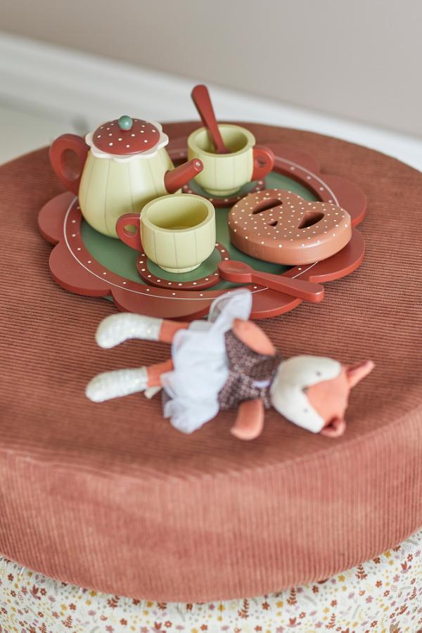 Bloomingville Mini Bette Play Set, Kitchen, Brown, FSC®100%, MDF