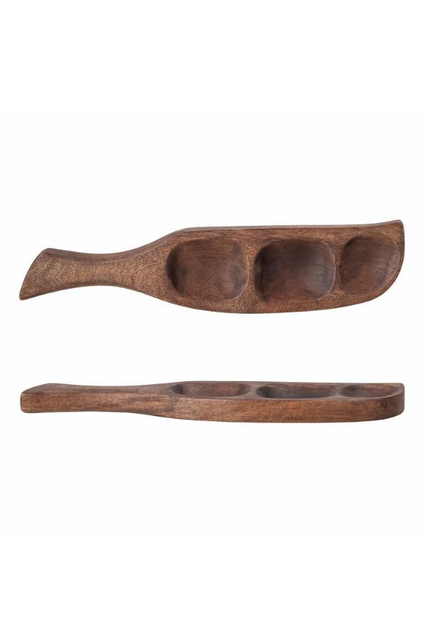 Creative Collection Thorun Bowl, Brown, Mango