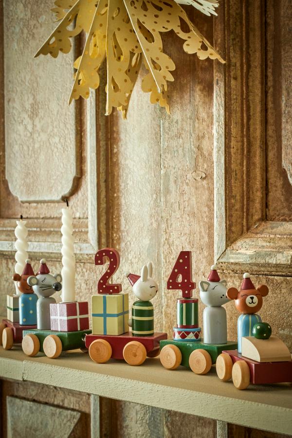 Bloomingville Junaid Birthday Decoration, Multi, FSC®100%, MDF