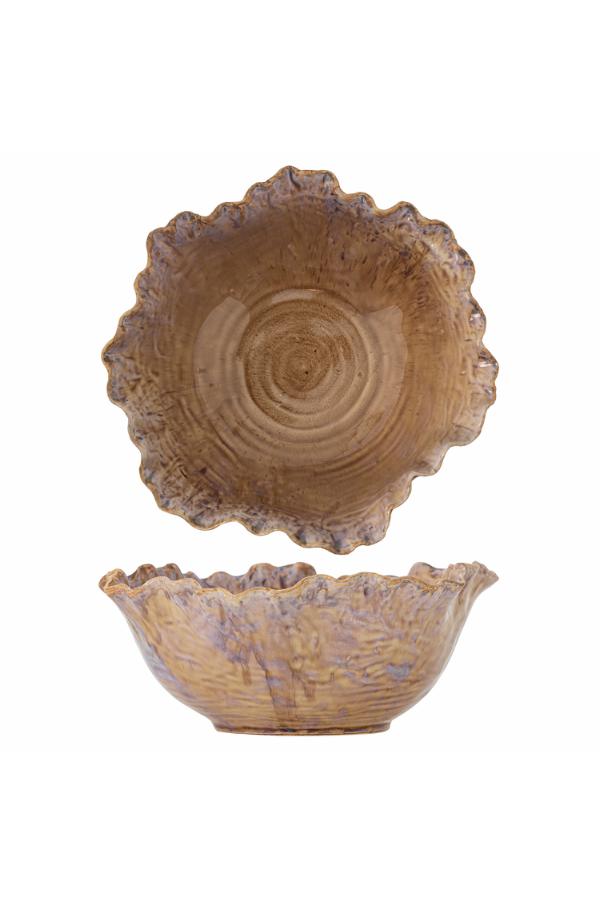 Bloomingville Nash Bowl, Brown, Stoneware