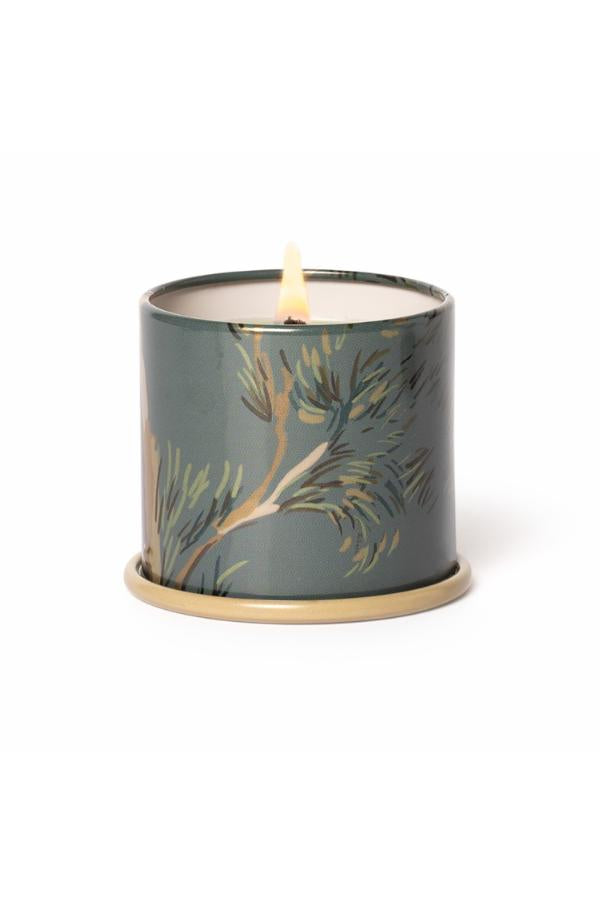 Illume Hinoki Sage Demi Vanity Tin Candle, Green,