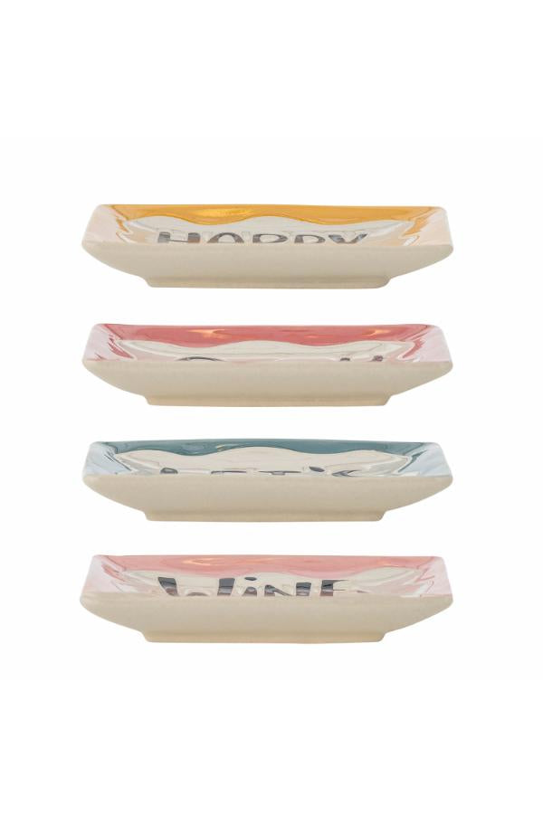 Bloomingville Soline Plate, Multi, Stoneware