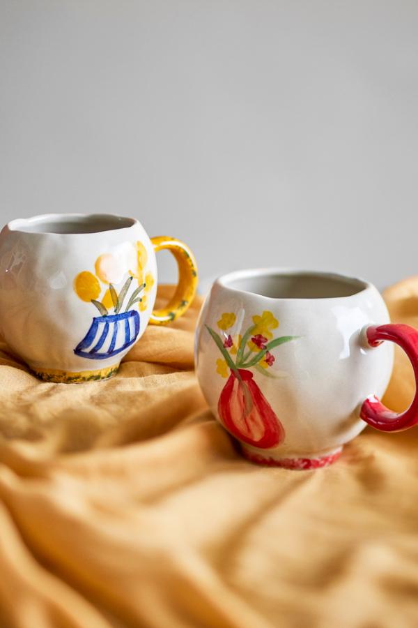 Creative Collection Hiba Cup, Multi, Stoneware