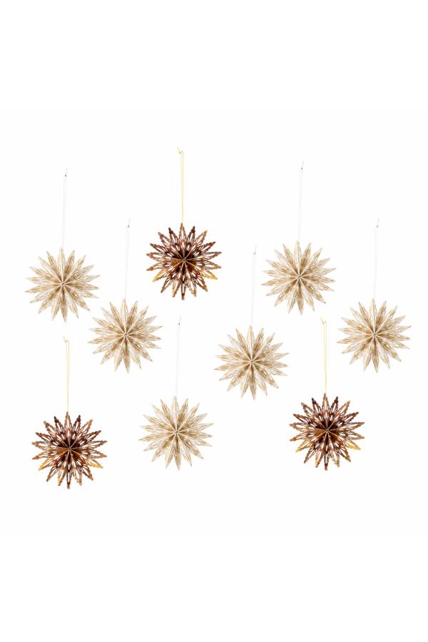 Bloomingville Star Ornament, Nature, FSC®Mix, Paper