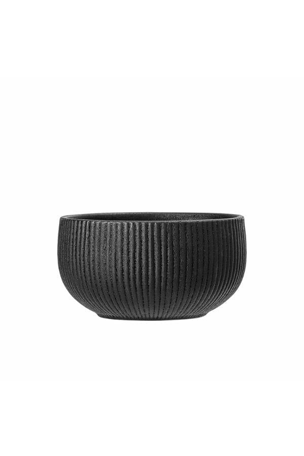 Bloomingville Neri Bowl, Black, Stoneware