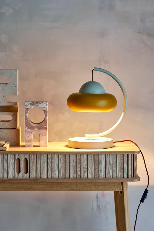 Bloomingville Bubble Table lamp, Nature, Metal