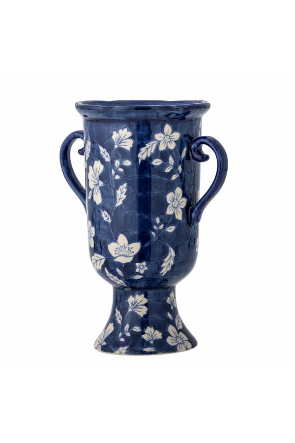 Creative Collection Amara Vase, Blue, Stoneware