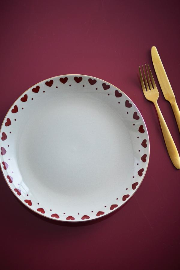 Bloomingville Jolly Plate, Multi, Stoneware