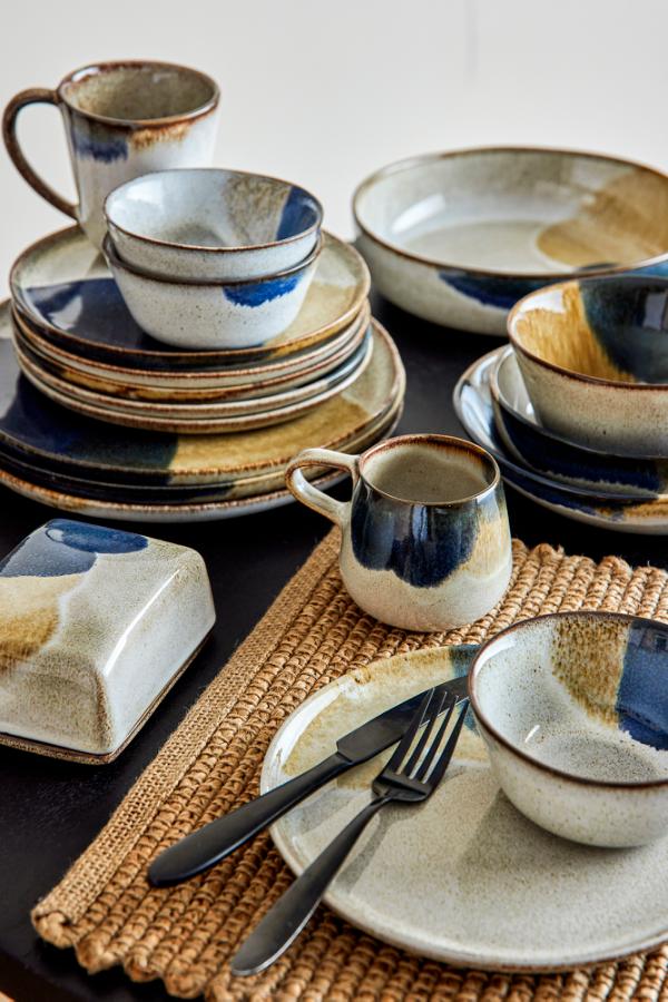 Bloomingville Jules Mug, Blue, Stoneware