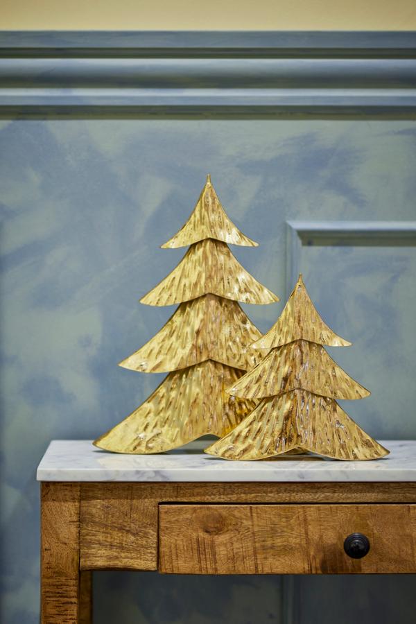Bloomingville Kaiam Deco Tree, Gold, Metal