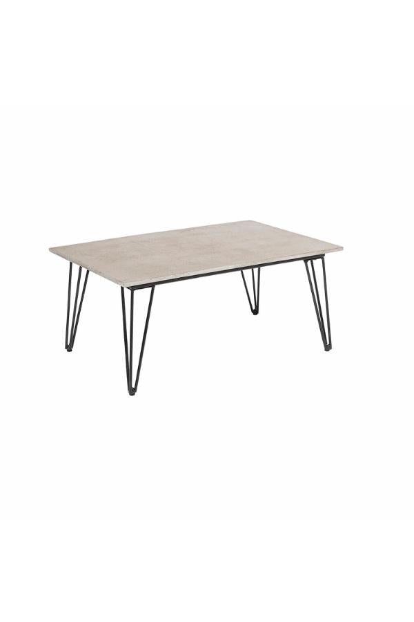 Bloomingville Mundo Coffee Table, Grey, Fiber cement