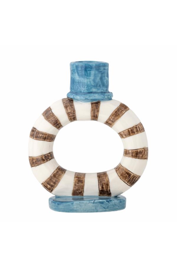 Bloomingville Tacana Candle Holder, Multi, Stoneware