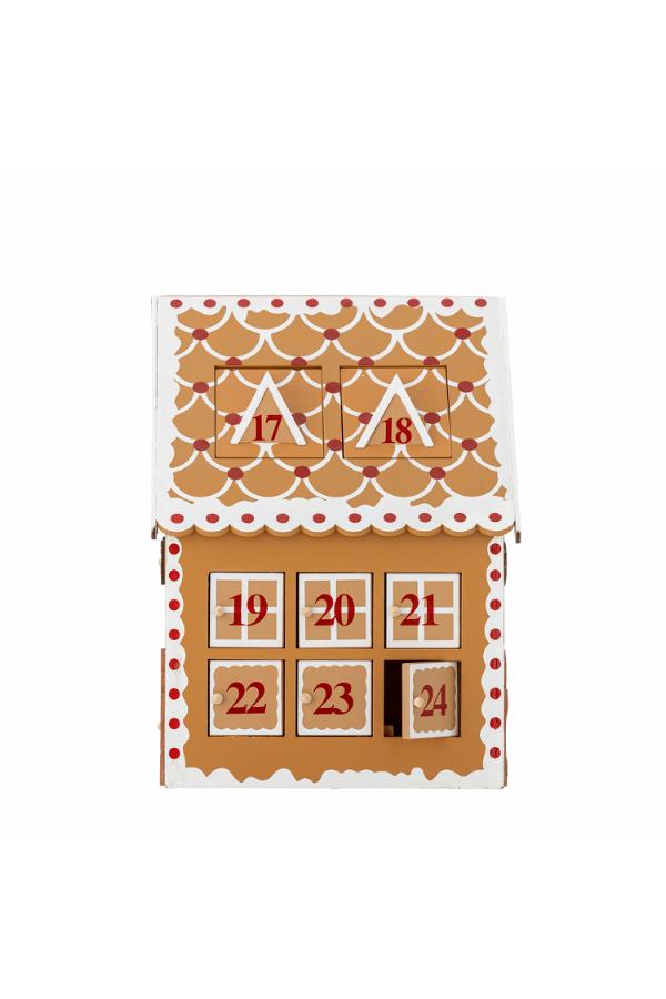 Bloomingville Ginnie Calendar, Brown, MDF