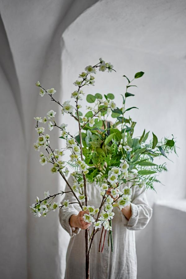 Bloomingville Eucalyptus Stem, Green, Artificial Flowers