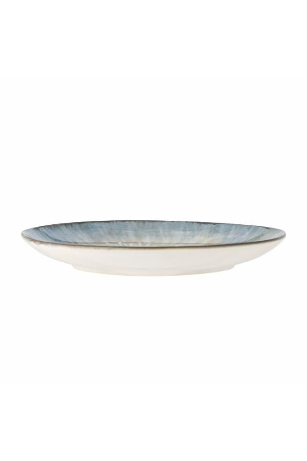 Bloomingville Calen Plate, Blue, Stoneware