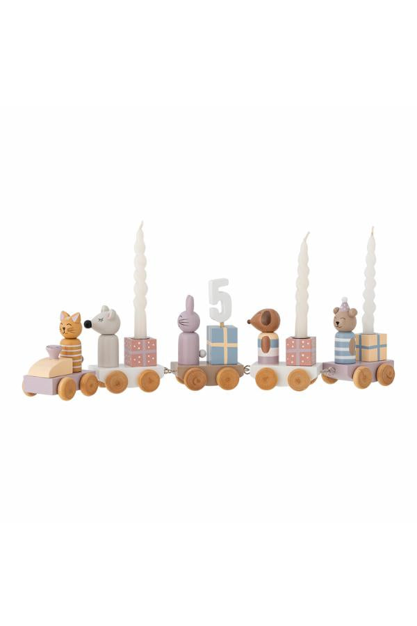 Bloomingville Mini Junaid Birthday Decoration, Multi, FSC®100%, MDF