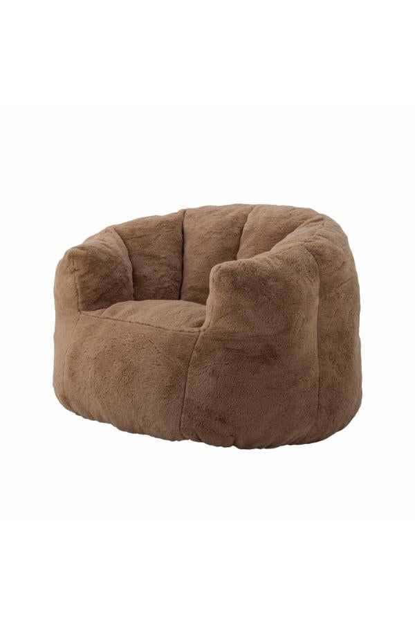 Bloomingville Mini Kari Lounge Chair, Brown, Polyester
