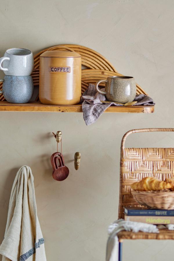 Bloomingville Addison Mug, Grey, Stoneware